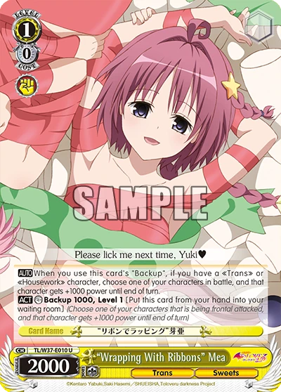 “Wrapping With Ribbons” Mea