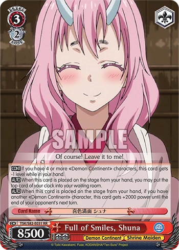 Full of Smiles, Shuna