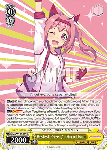 Bestest Prize ♪, Haru Urara