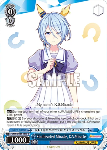 Kindhearted Miracle, K.S.Miracle