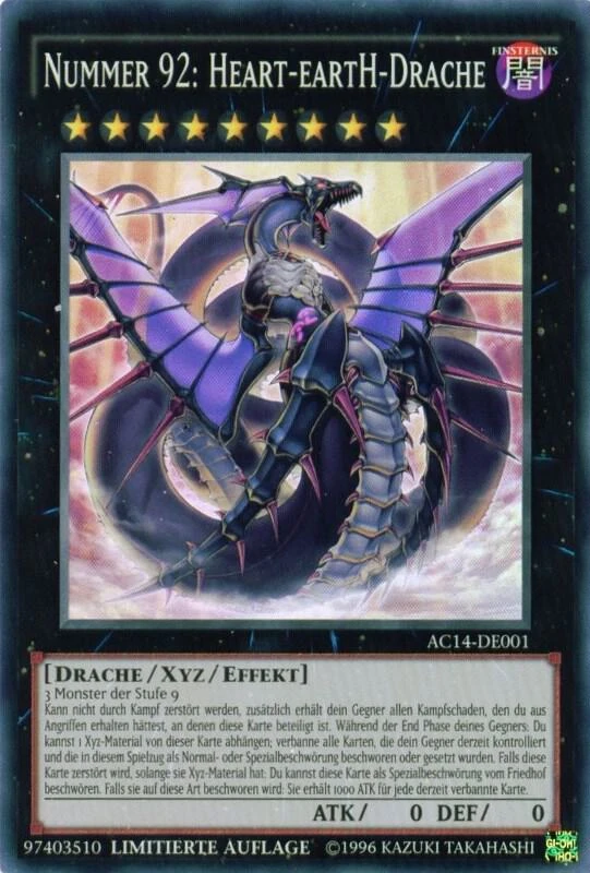 Number 92: Heart-eartH Dragon (German) - "Nummer 92: Heart-eartH-Drache"