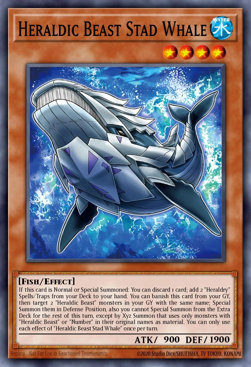 Heraldic Beast Stad Whale