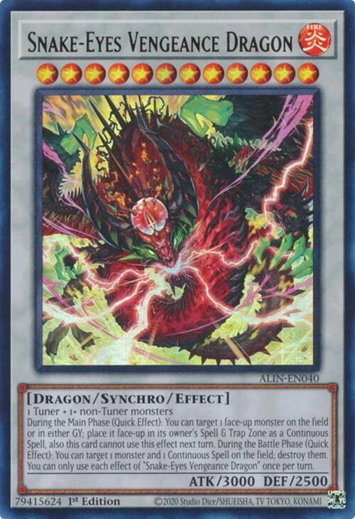 Snake-Eyes Vengeance Dragon