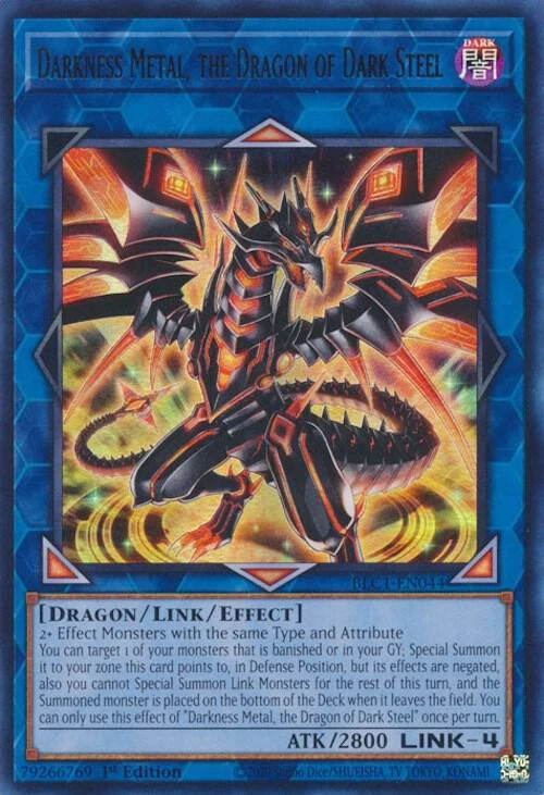Darkness Metal, the Dragon of Dark Steel
