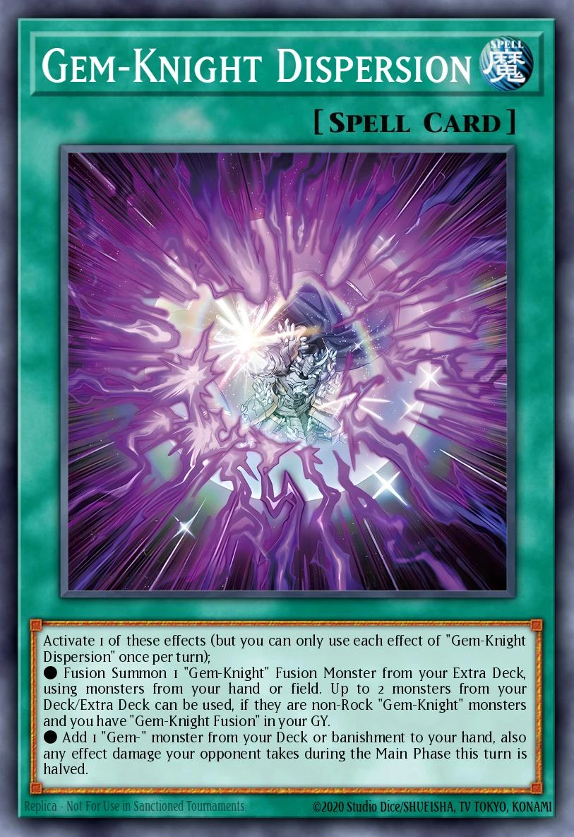 Gem-Knight Dispersion
