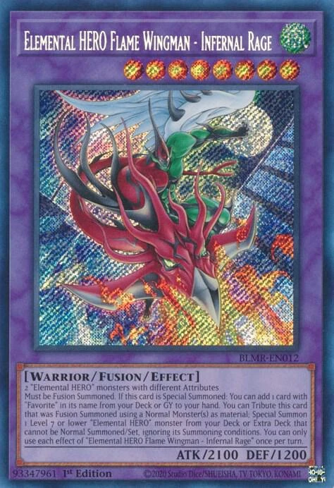 Elemental HERO Flame Wingman - Infernal Rage