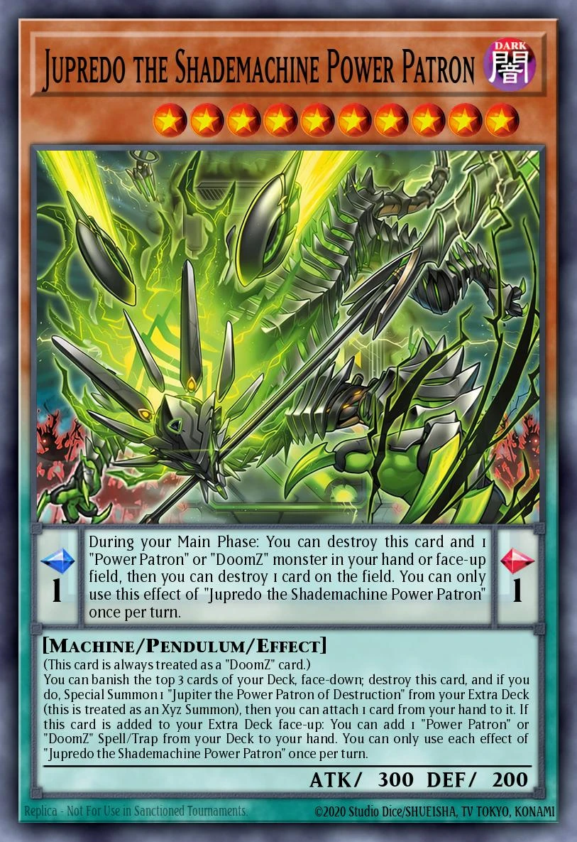 Jupredo the Shademachine Power Patron