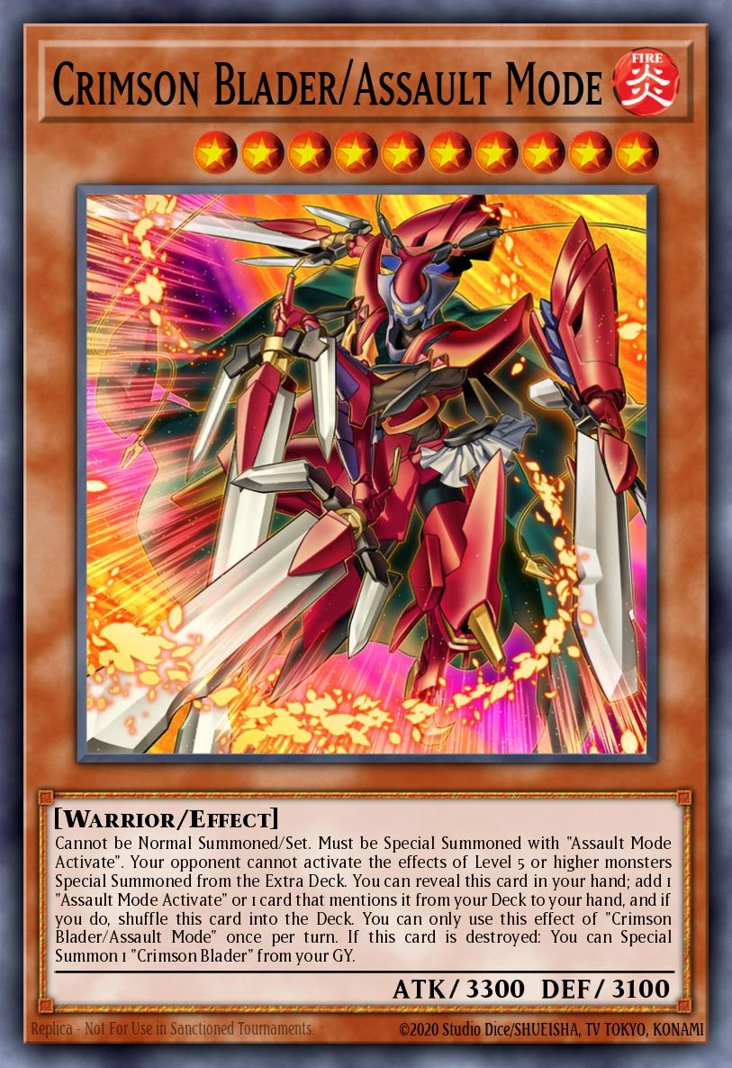 Crimson Blader/Assault Mode