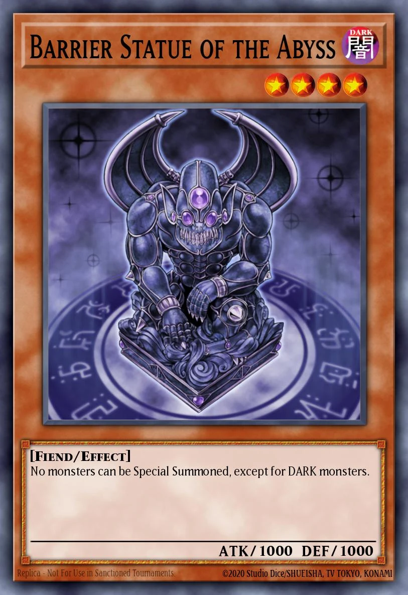 Barrier Statue of the Abyss