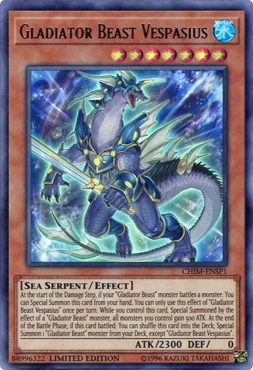 Gladiator Beast Vespasius