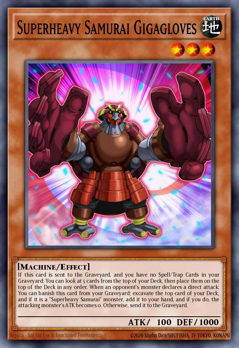 Superheavy Samurai Gigagloves