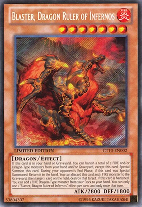 Blaster, Dragon Ruler of Infernos