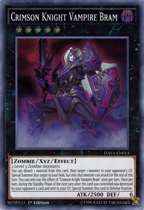Crimson Knight Vampire Bram