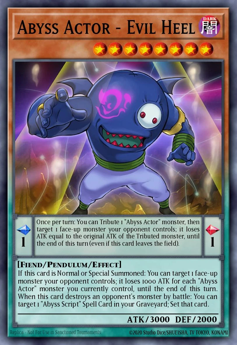 Abyss Actor - Evil Heel