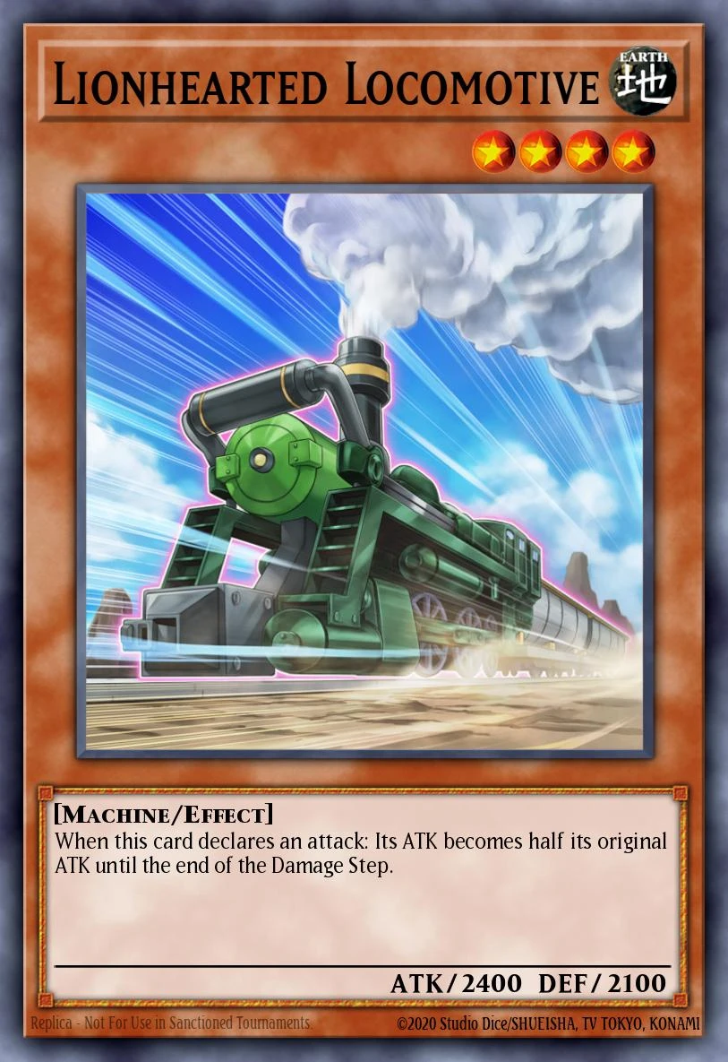 Lionhearted Locomotive