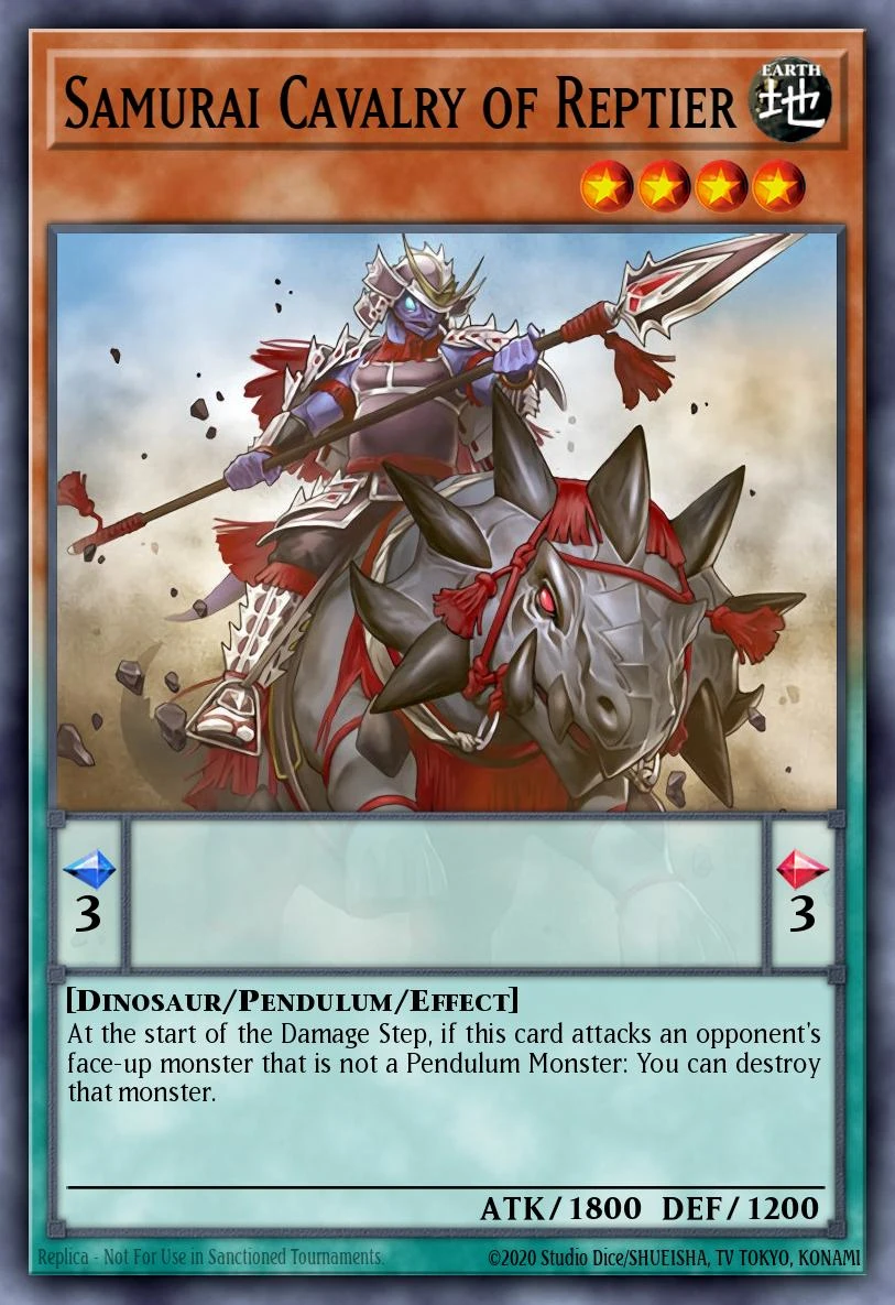Samurai Cavalry of Reptier