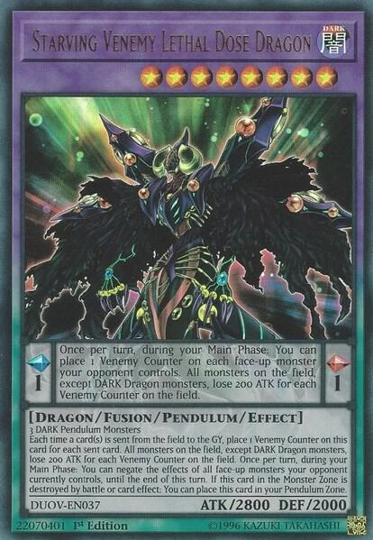 Starving Venemy Lethal Dose Dragon
