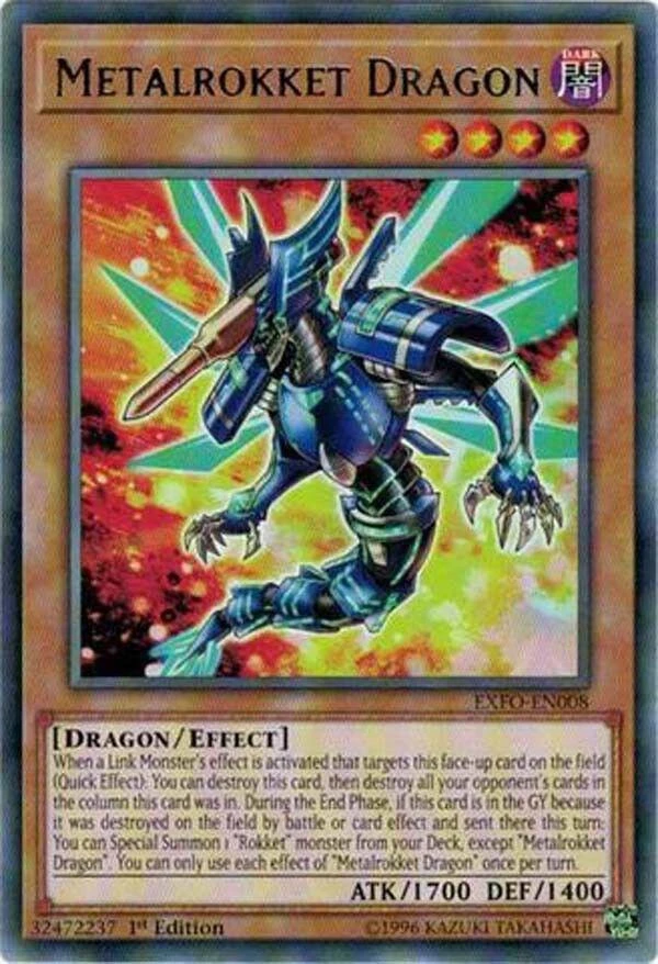 Metalrokket Dragon