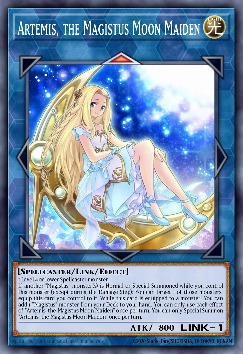 Artemis, the Magistus Moon Maiden