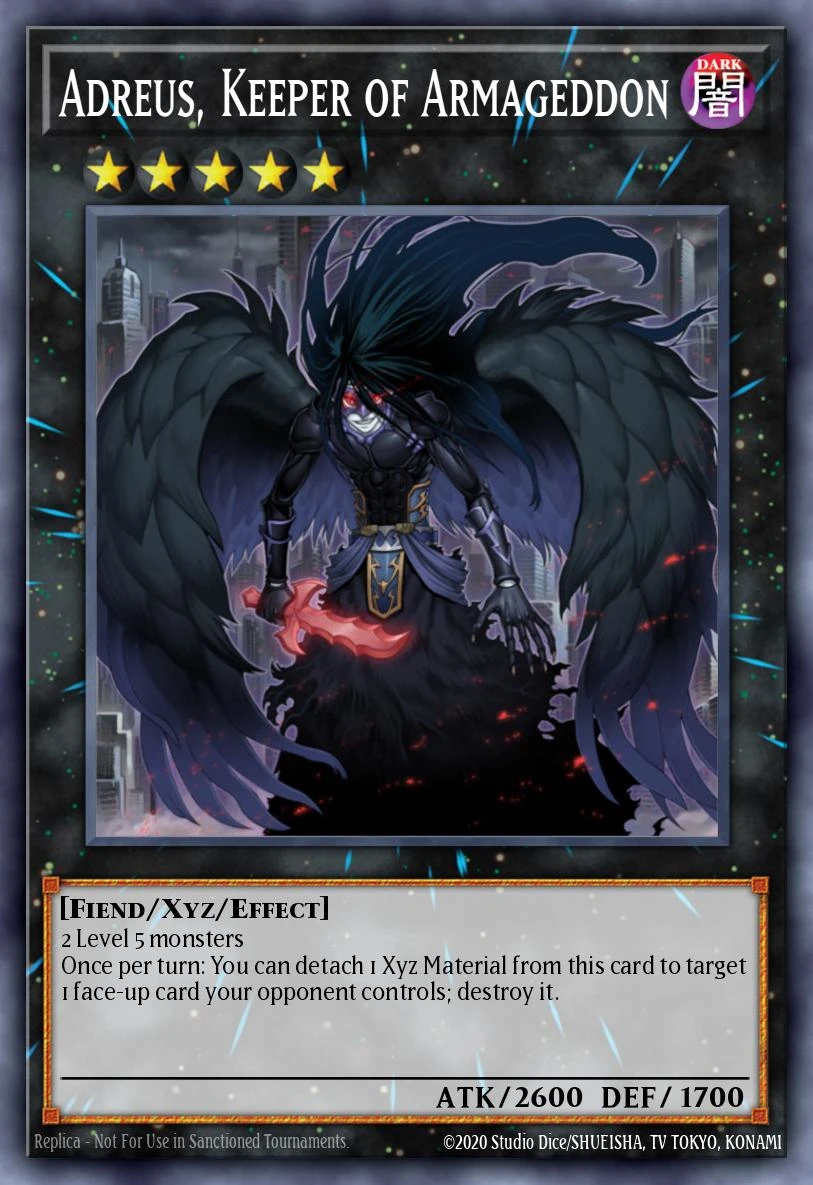 Adreus, Keeper of Armageddon