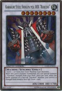 Karakuri Steel Shogun mdl 00X "Bureido"