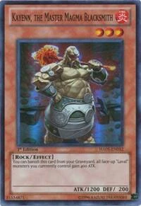 Kayenn, the Master Magma Blacksmith