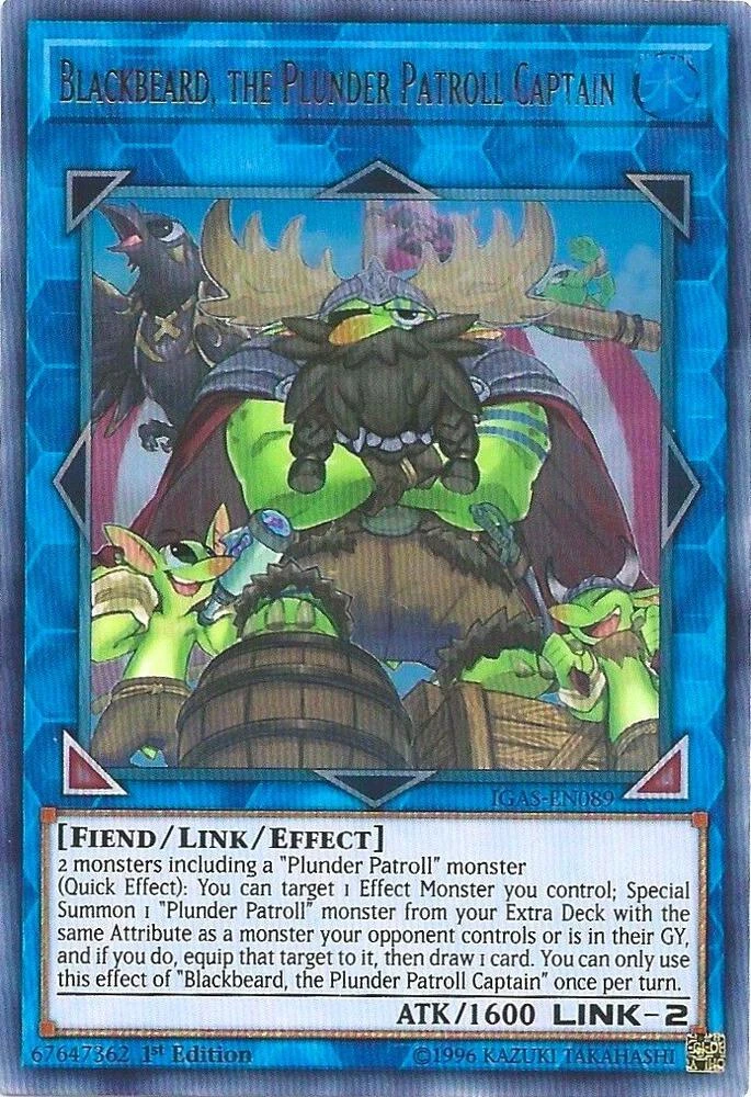 Blackbeard, the Plunder Patroll Captain