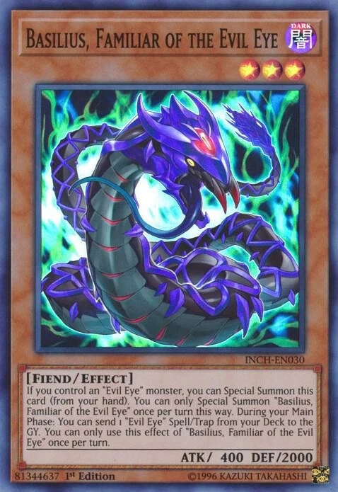 Basilius, Familiar of the Evil Eye