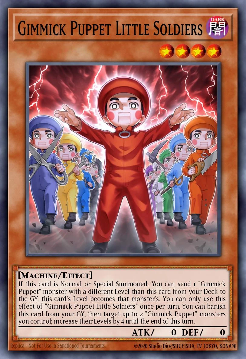 Gimmick Puppet Little Soldiers