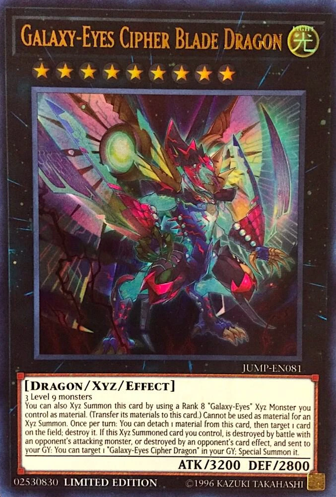 Galaxy-Eyes Cipher Blade Dragon