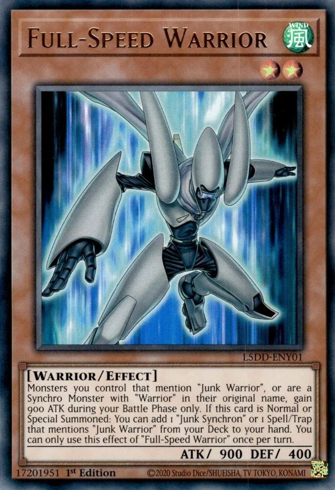 Full-Speed Warrior