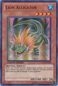 Lion Alligator
