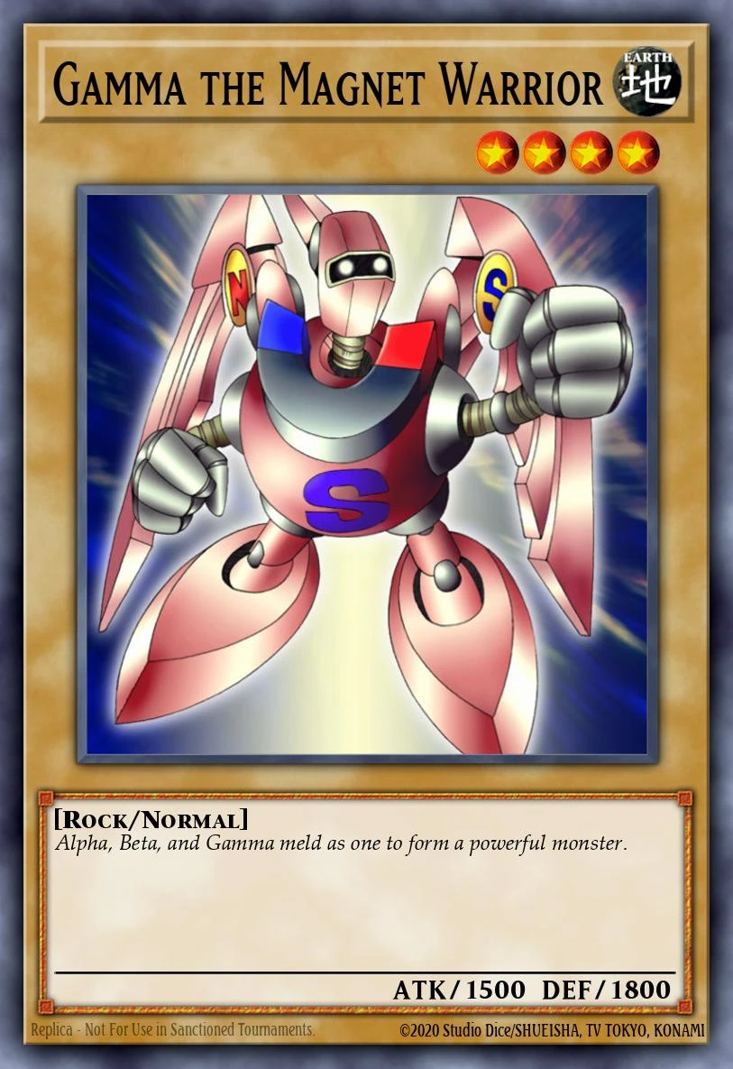 Gamma the Magnet Warrior