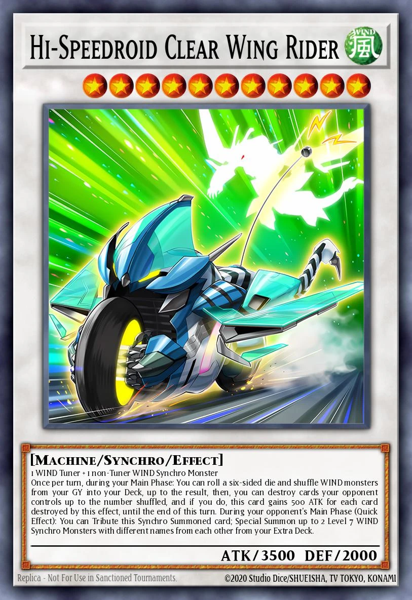 Hi-Speedroid Clear Wing Rider