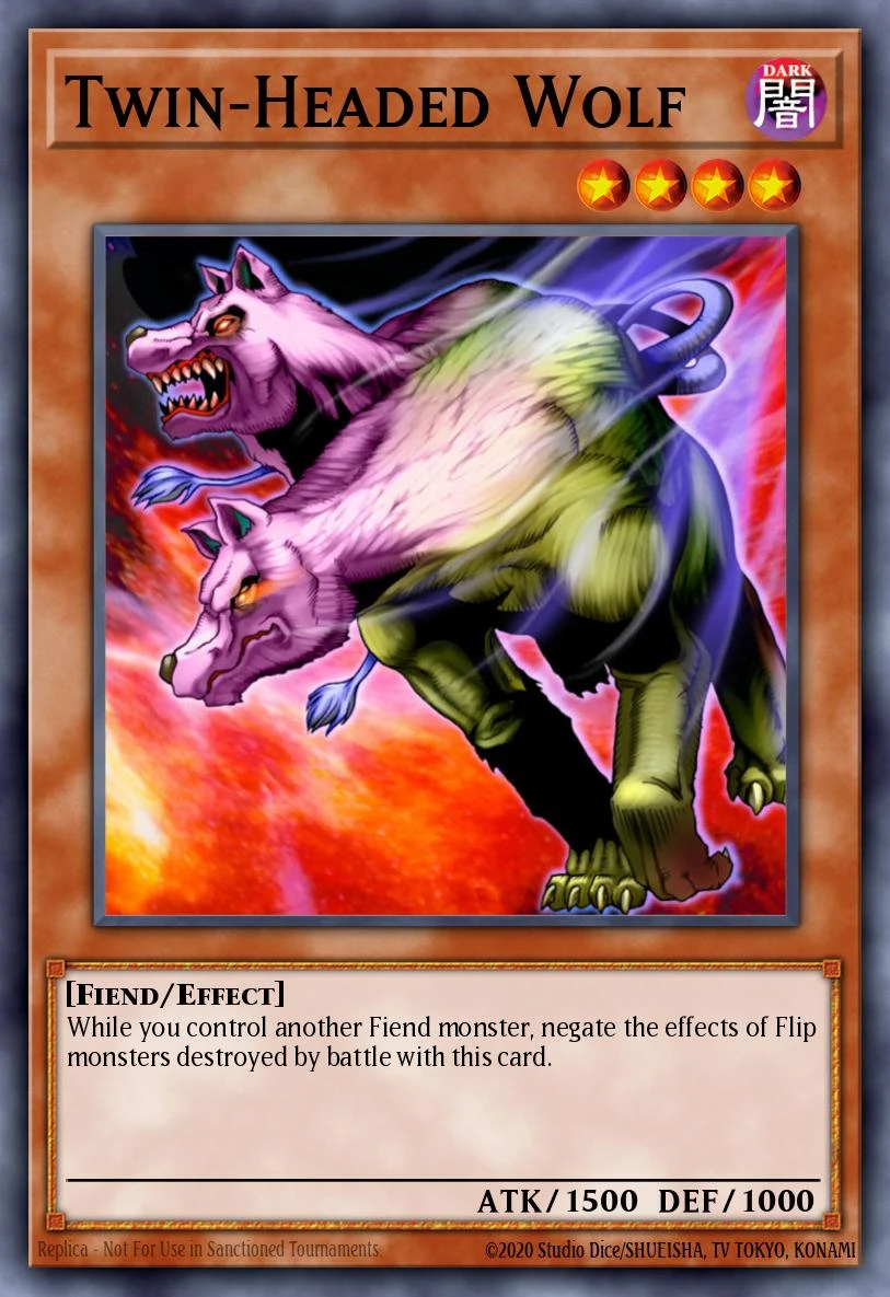 Twin-Headed Wolf