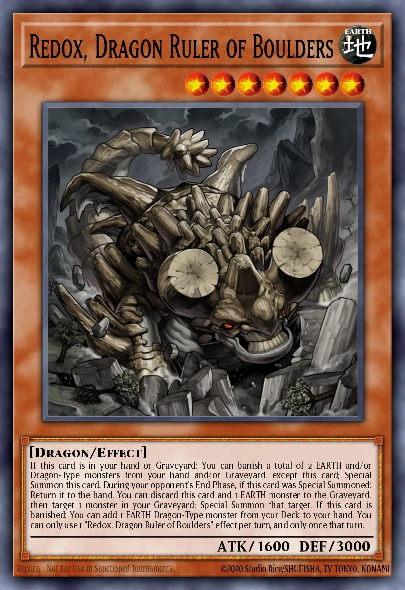 Redox, Dragon Ruler of Boulders