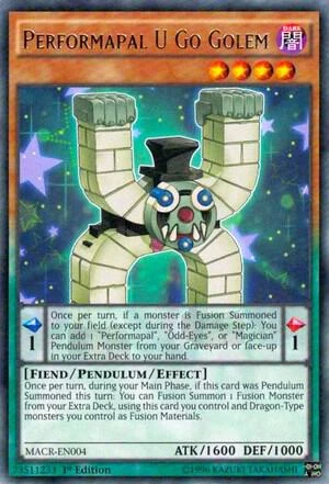 Performapal U Go Golem