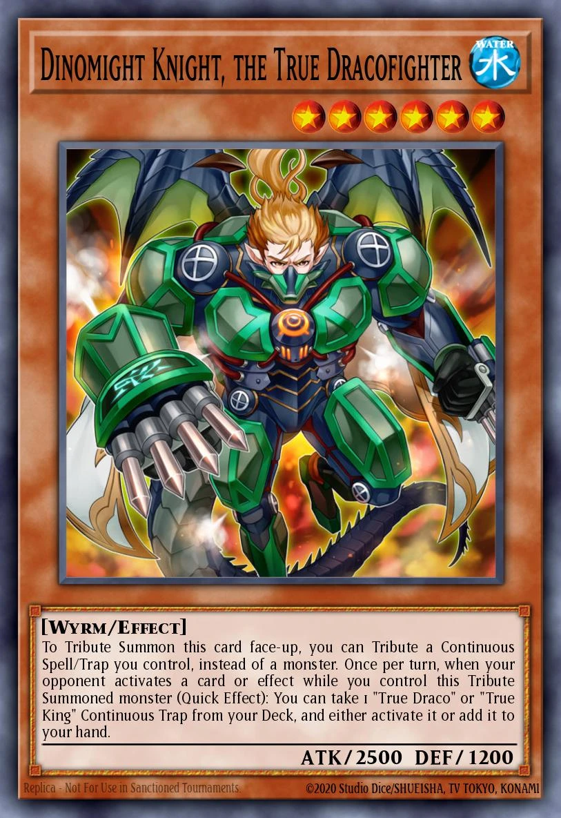 Dinomight Knight, the True Dracofighter