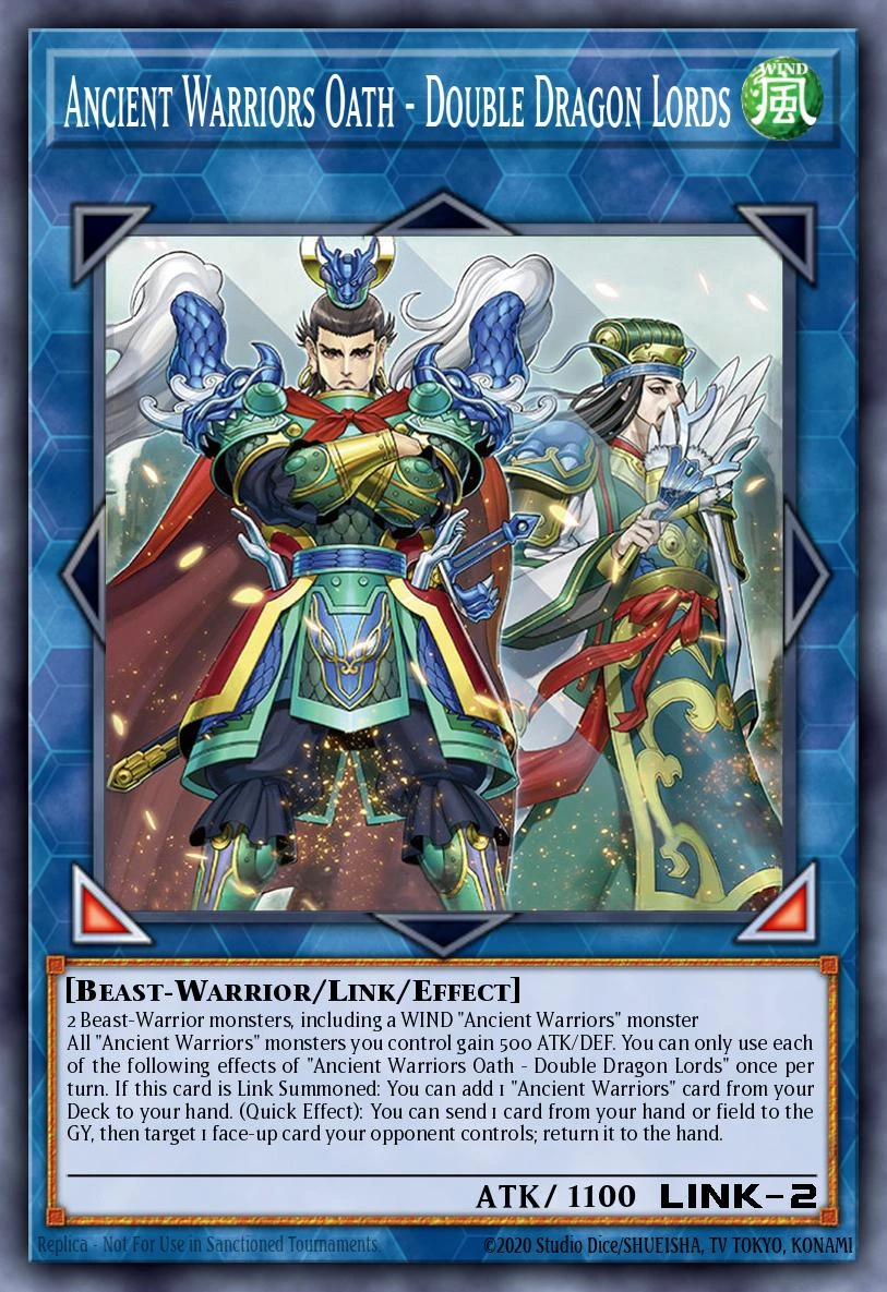 Ancient Warriors Oath - Double Dragon Lords