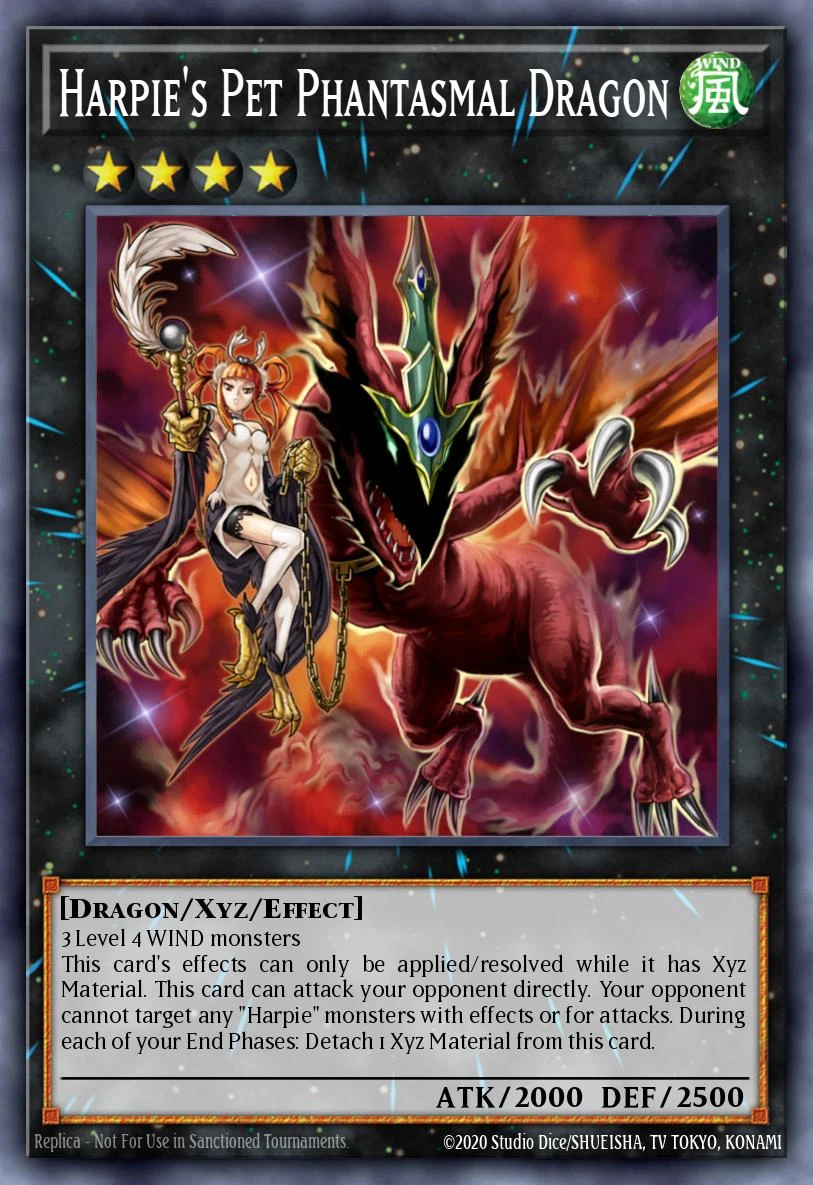 Harpie's Pet Phantasmal Dragon