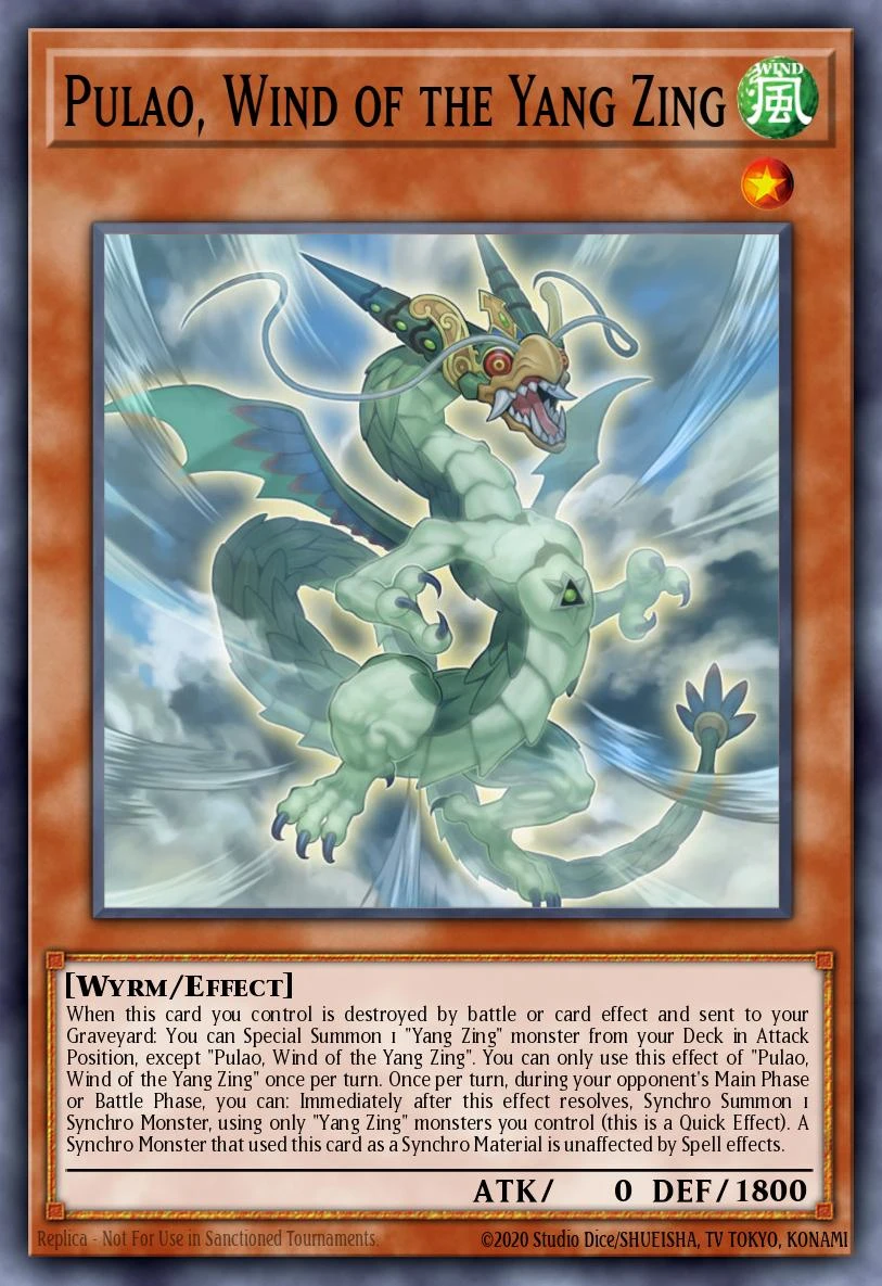 Pulao, Wind of the Yang Zing