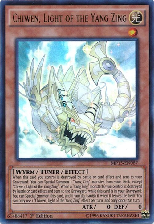 Chiwen, Light of the Yang Zing