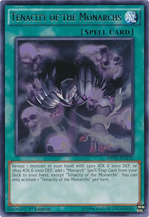 Tenacity of the Monarchs