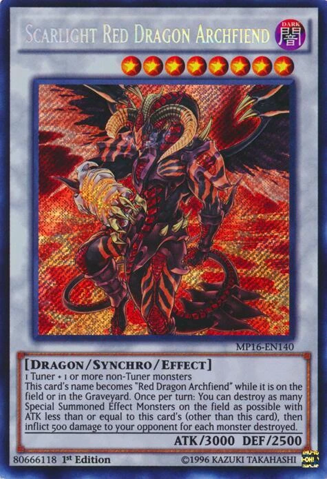 Scarlight Red Dragon Archfiend