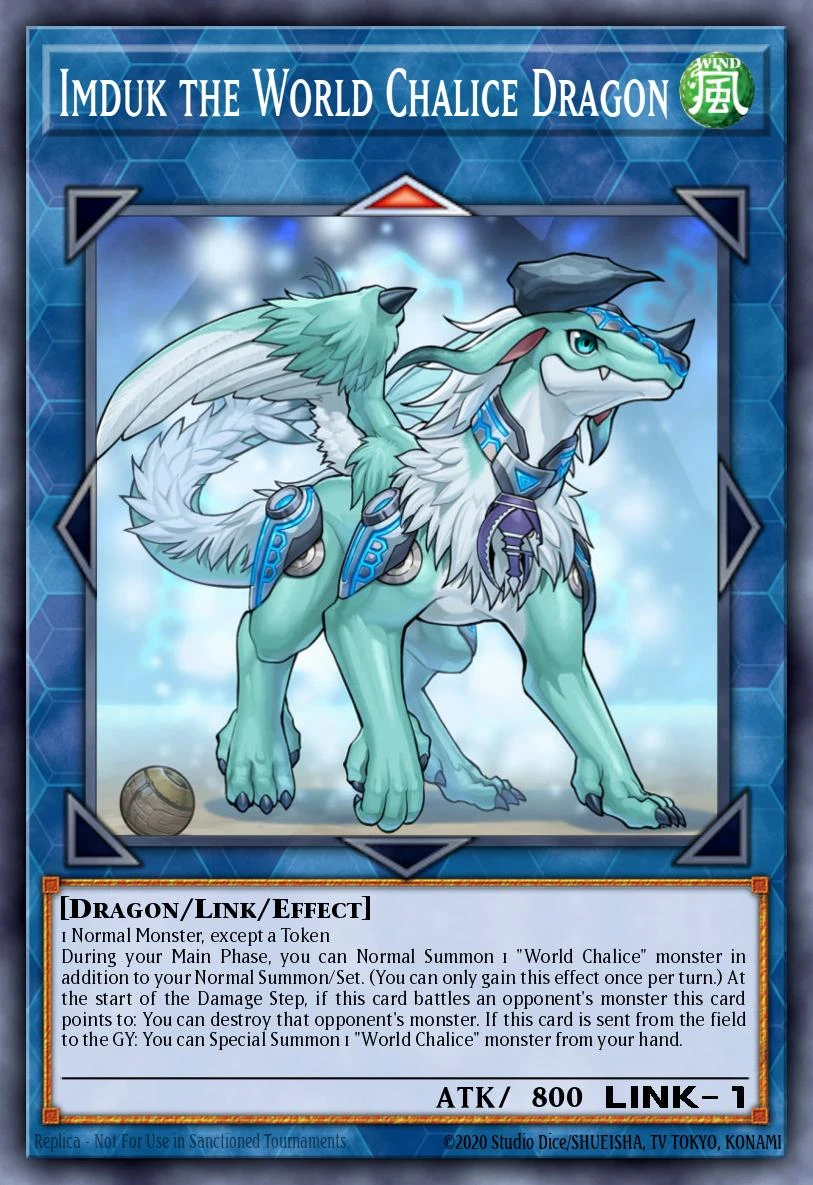 Imduk the World Chalice Dragon