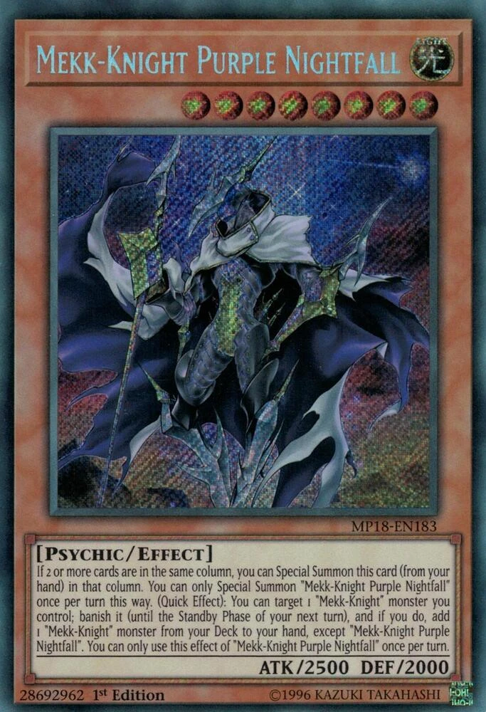 Mekk-Knight Purple Nightfall
