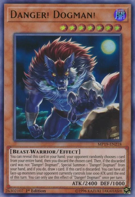 Danger! Dogman!