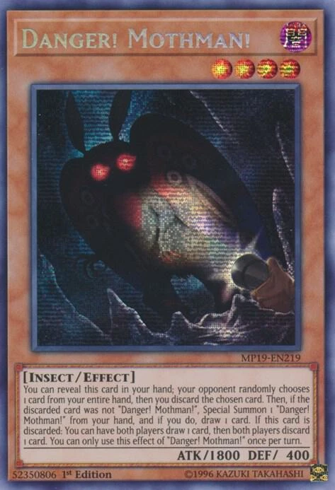 Danger! Mothman!