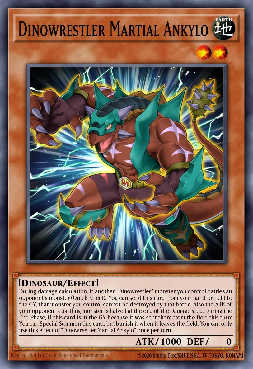 Dinowrestler Martial Ankylo