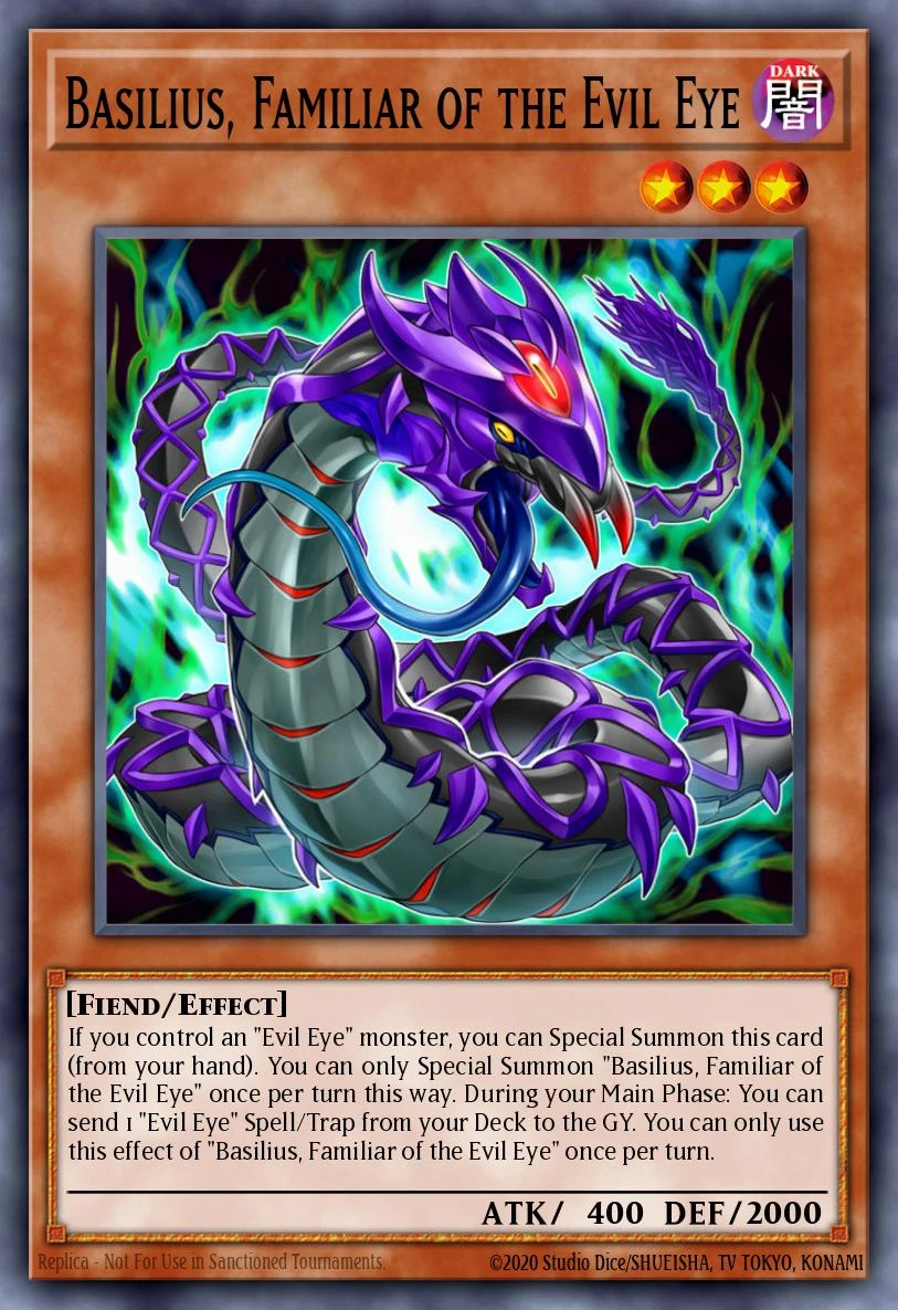 Basilius, Familiar of the Evil Eye